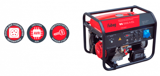 Бензогенератор FUBAG BS 5500 A ES