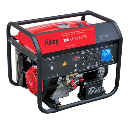 Бензогенератор Fubag BS 6600 A ES