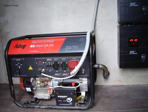 Бензогенератор Fubag BS 6600 DA ES