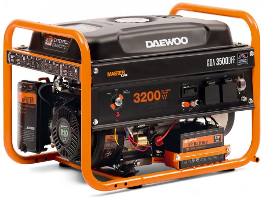 Генератор двухтопливный Daewoo GDA 3500DFE