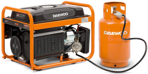 Генератор двухтопливный Daewoo GDA 3500DFE
