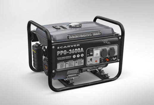 Бензогенератор Carver PPG-3600A