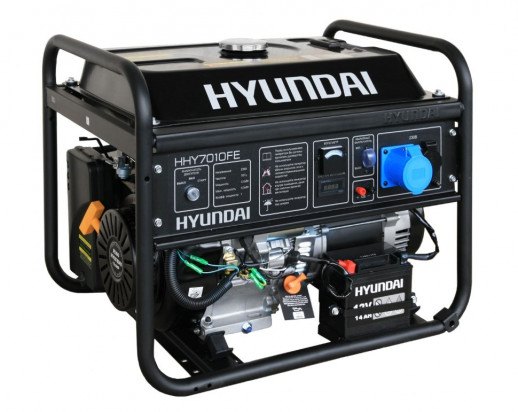 Бензогенератор Hyundai HHY 7010FE