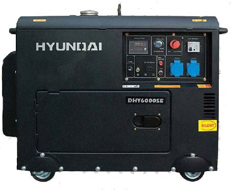 Электростанция дизельная Hyundai DHY6000SE-3