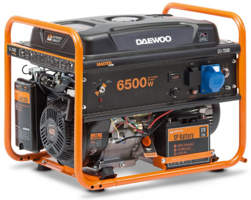 Бензогенератор Daewoo GDA 7500E